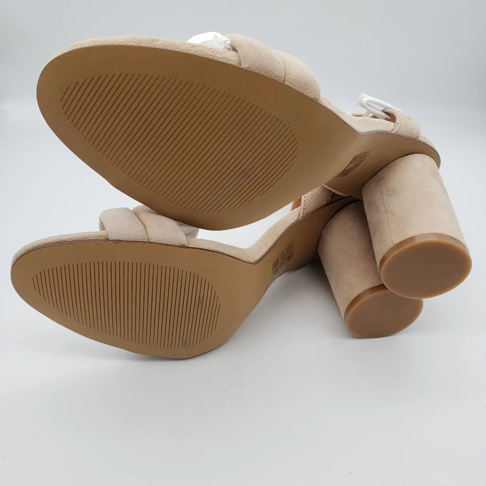 Madewell NIB Rosalie Size 10 in Sand Dune-Neutral-Suede Upper Capsule Wardobe